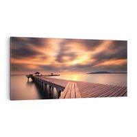 Obraz na płótnie 140x70 - Marina nad Oceanem - Tajlandia, marina