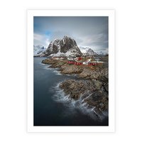 Plakat bez ramy 50x70 - Skandynawia - górska odsłona - Skandynawia, góry