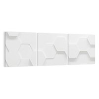 Obraz na płótnie 150x50 - Przestrzenne Zabawy - geometryczne, 3D