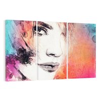 Obraz na płótnie 120x80 - Kobieta w sztuce - portret, kobieta