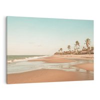 Obraz na płótnie 100x70 - Ukojenie na Plaży - fotografia, rajska plaża