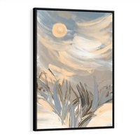 Obraz w ramie 70x100 - Światłości Taniec - akwarela, obraz - rama czarna