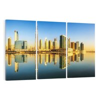 Obraz na płótnie 120x80 - Panorama Dubaju - Dubai, Dubaj