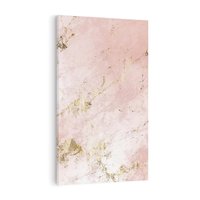 Obraz na płótnie 70x100 - Piękno w Szczegółach - marmur, złoto