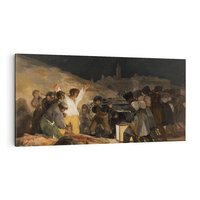 Obraz na płótnie 140x70 - "The Third of May" Francisco Goya - Reprodukcja - reprodukcja, obraz na płótnie