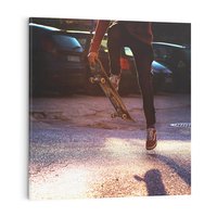 Obraz na płótnie 50x50 - Deskorolkowa Adrenalina Sportu - deskorolka, skateboard