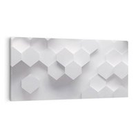 Obraz na płótnie 140x70 - Kreatywna Forma - geometryczny, 3D