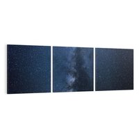 Obraz na płótnie 120x40 - Gwiazdy: magia nocnego nieba - gwiazdy, niebo