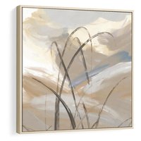 Obraz w ramie 50x50 - Nowoczesne Odbicia - akwarela, obraz - rama drewno