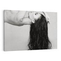 Obraz na płótnie 120x80 - Piękno włosów kobiety w ruchu - włosy, piękno