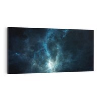 Obraz na płótnie 120x60 - Wędrówka przez galaktyki - ziemia, kosmos