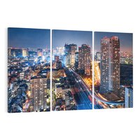 Obraz na płótnie 120x80 - Błyskawica w Azji - Tokio, Japonia