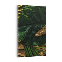 Obraz na płótnie 80x120 - Monstera Liście Kwiat - monstera, liście