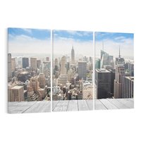 Obraz na płótnie 120x80 - Nowojorska energia miejsca - Nowy Jork, miasto