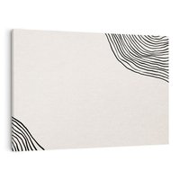 Obraz na płótnie 100x70 - Utracone wspomnienia - minimalizm, one line