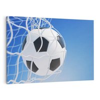 Obraz na płótnie 70x50 - Pasja na Plaży - piłka, siatka