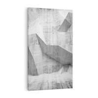 Obraz na płótnie 80x120 - Geometryczna harmonia sztuki - geometria, sztuka