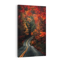 Obraz na płótnie 70x100 - Jesienne Podróżowanie - fotografia, jesień