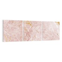 Obraz na płótnie 150x50 - Wyjątkowa Stylizacja - marmur, złoto