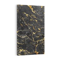 Obraz na płótnie 70x100 - Egzotyczny Blask - marmur, złoto