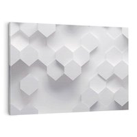 Obraz na płótnie 100x70 - Kreatywna Forma - geometryczny, 3D