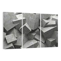 Obraz na płótnie 120x80 - Abstrakcja w Trzech Wymiarach - 3D, abstrakcja