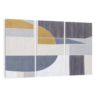 Obraz na płótnie 120x80 - Odbicie wschodzącego jutra - graficzne kształty, geometria