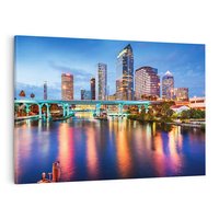 Obraz na płótnie 70x50 - Perła Florydy USA - Tampa, Floryda