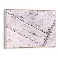 Obraz w ramie 70x50 - Nowoczesna Elegancja - beton, struktura - rama drewno