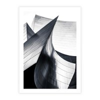 Plakat bez ramy 50x70 - Miasto Współczesności - architektura, nowoczesne budynki