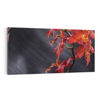 Obraz na płótnie 120x60 - Kolorowy Raj - kwiaty, tropikalne