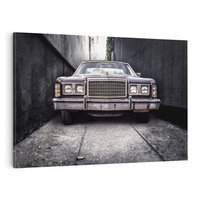 Obraz na płótnie 70x50 - Retro Samochód - Pojazd Z Przeszłości - retro, samochód