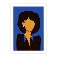 Plakat bez ramy 40x50 - Modernistyczne Wibracje - sztuka nowoczesna, plakat