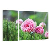 Obraz na płótnie 120x80 - Różane Ukojenie - róże, kwiaty