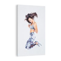 Obraz na płótnie 70x100 - Sportowy Ducha: Energia i Siła - fitness, sport