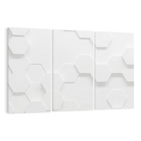 Obraz na płótnie 120x80 - Przestrzenne Zabawy - geometryczne, 3D