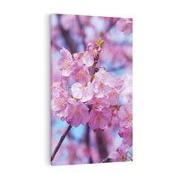 Obraz na płótnie 50x70 - magia kolorów - kwiat, kwiaty