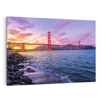 Obraz na płótnie 70x50 - Złota Brama San Francisco - Golden Gate, San