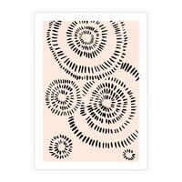 Plakat bez ramy 21x30 - Abstrakcyjne Wnętrza - minimalistyczne kształty, odbicia