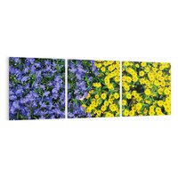 Obraz na płótnie 90x30 - Tulipanowe Elegancja - kwiat, kwiaty