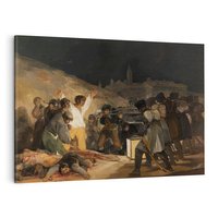 Obraz na płótnie 100x70 - "The Third of May" Francisco Goya - Reprodukcja - reprodukcja, obraz na płótnie