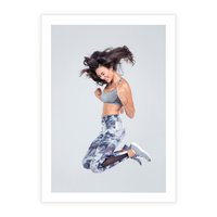 Plakat bez ramy 30x40 - Sportowy Ducha: Energia i Siła - fitness, sport