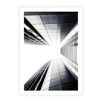 Plakat bez ramy 50x70 - Architektura o Prostych Formach - architektura, proste formy