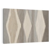 Obraz na płótnie 120x80 - Melancholijny spacer barw - symetryczne, geometryczne