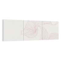 Obraz na płótnie 120x40 - Szept marzeń i tajemnic - abstrakcyjne, roślinne ornamenty