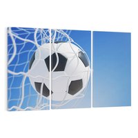 Obraz na płótnie 120x80 - Pasja na Plaży - piłka, siatka