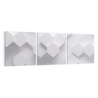 Obraz na płótnie 150x50 - Kreatywna Forma - geometryczny, 3D