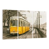 Obraz na płótnie 120x80 - Tramwaj w Lizbonie - Lizbona, tramwaj