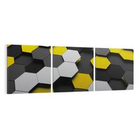 Obraz na płótnie 120x40 - Wymiar abstrakcji - 3D, abstrakcja