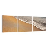Obraz na płótnie 90x30 - Plaża Morza - plaża, morze